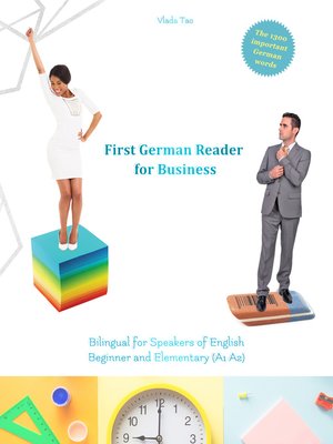 cover image of First German Reader for Business